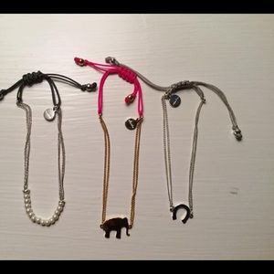 Stella & Dot Adjustable Bracelets